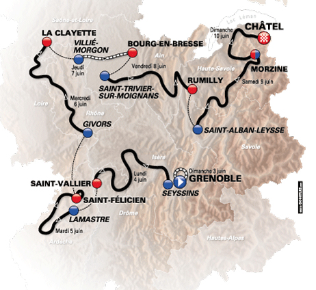 Race map